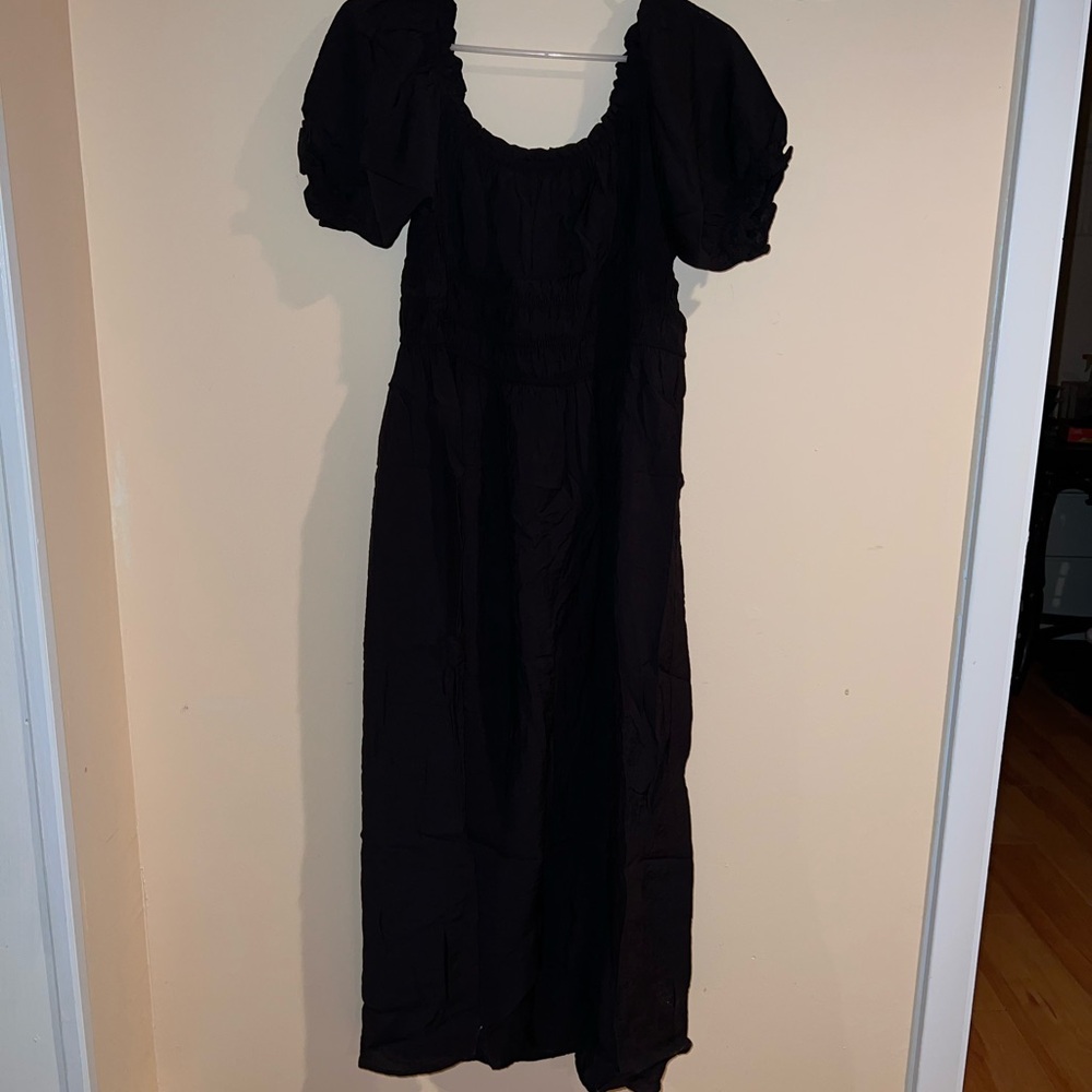 Elegant Black Women's Dress